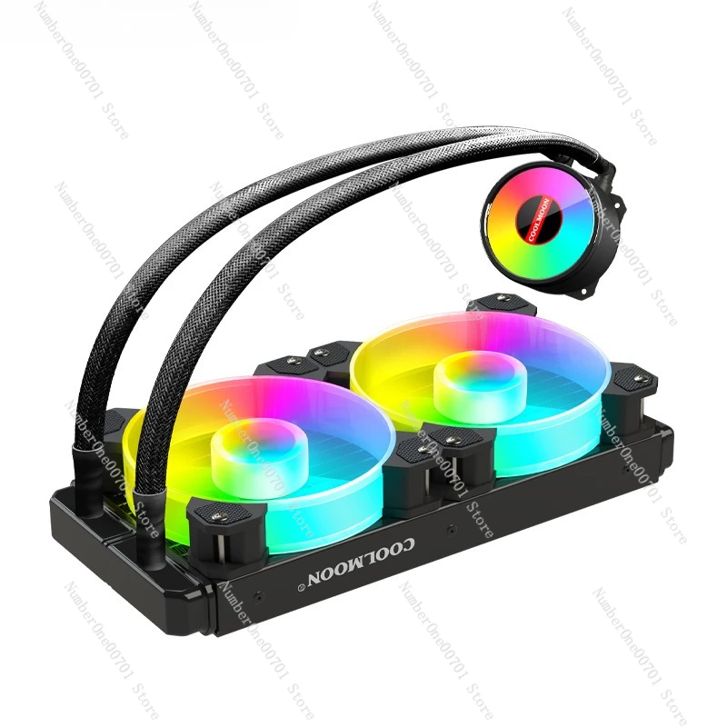 

Hanyue 240 water-cooled radiator ARGB Shenguang synchronous integrated 120 water-cooled CP U radiator