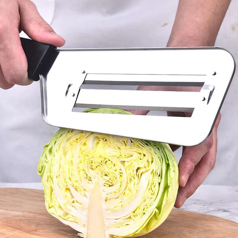 Stainless Steel Cabbage Slicer Multi-functional Cabbage Slicer With Handle Suitable For Slicing Cabbage And Vegetables