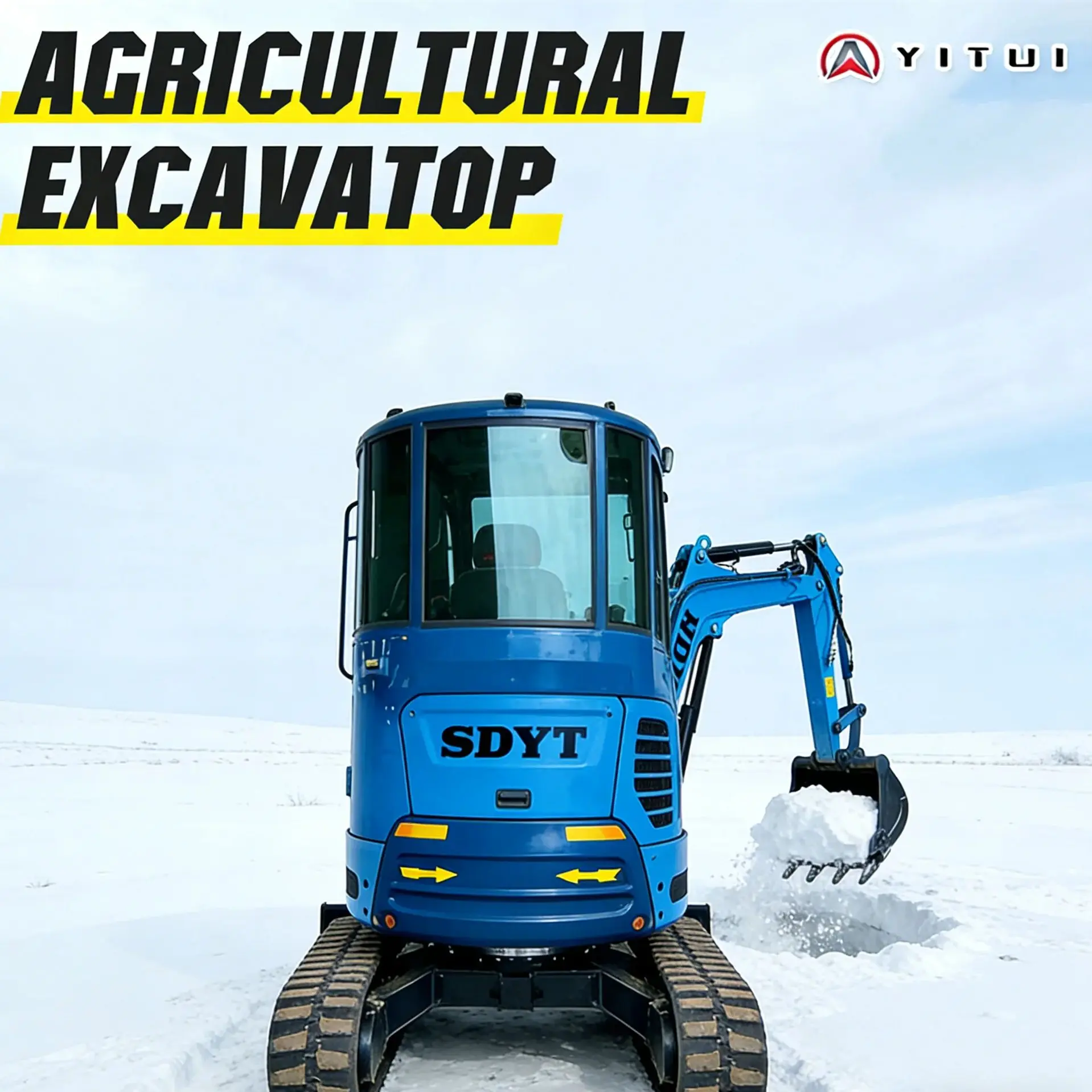 Escavadeira diesel hidráulica pequena compacta personalizada de 1,5 toneladas Certificação Euro 5 Acessórios para escavadeira pequena