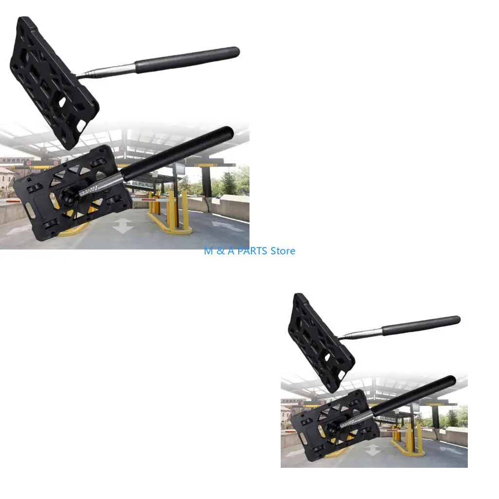 U1JF 20cm Foldable Car Accessory For Parking Card Management In Storms