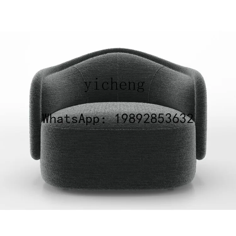 Shaped Fabric Armrest Armchair Homestay Hotel Negotiation Leisure Sofa