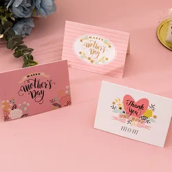 Best Mom Mother's Day Kraft Paper Tags Best Father Paper Hang Tags Postcard Birthday Label Hang Tag Card Gift Package Decoration