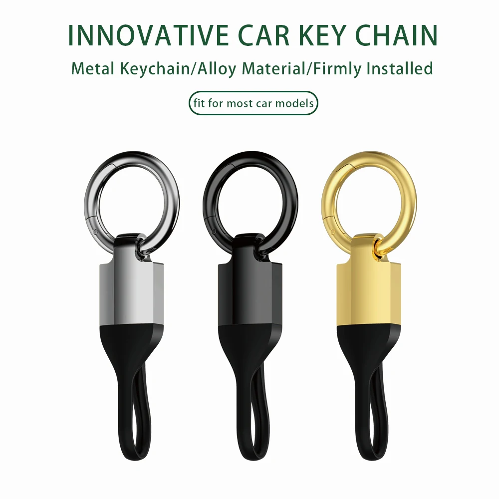 Tool‑Free Installation Creative Keychain, Men‑Only Trouser Hook Quick‑Release Clip, Minimalist Innovative Anti‑Lost Car Key Chai