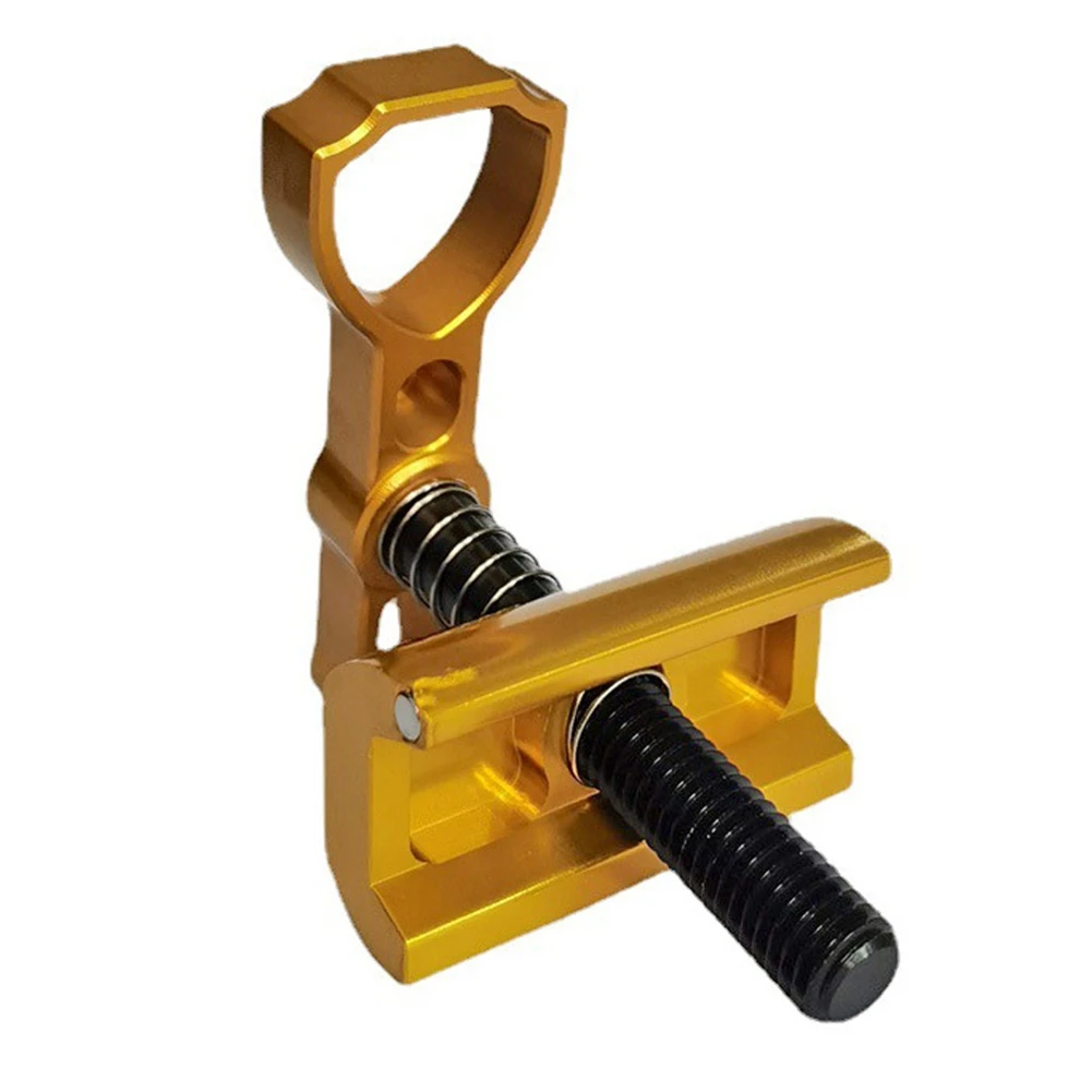 L79A Cycling Bike C Hook Clamp Plate for 3SIXTY Folding Bike Aluminum Alloy Magnetic Hinge Clamp Plate,Titanium view 6