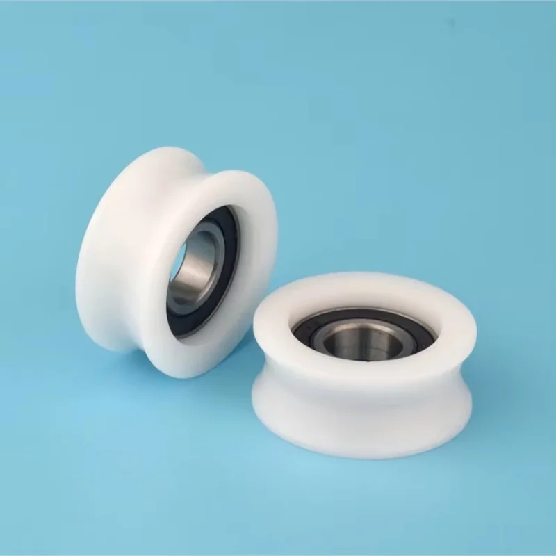 1 PC 15x44x18 U-Groove ล้อ Rolling ล้อ 25 มม.เส้นผ่านศูนย์กลางลวดล้อรางล้อ r12.5