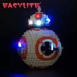 EASYLITE Led Light Set For 75187 Bb8 Robot Starfighter Compatible 05128 Toys Gift DIY Toys Set (Not Included Building Blocks)