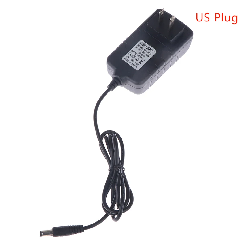 1Pcs DC 24V 1.5A Power Supply Adapter Charger 48W US/EU Plug AC 100-240V for UV LED Light Lamp Nail Dryer