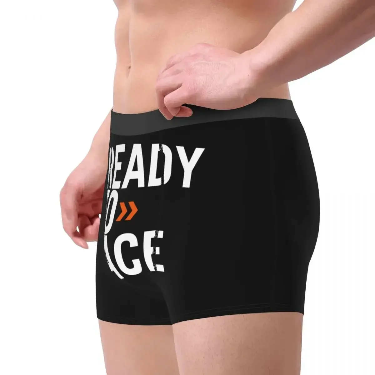 Men Ready To Race Underwear Enduro Cross Motocross Bitumen Bike Life Sexy Boxer Shorts Panties Homme Polyester Underpants S-XXL