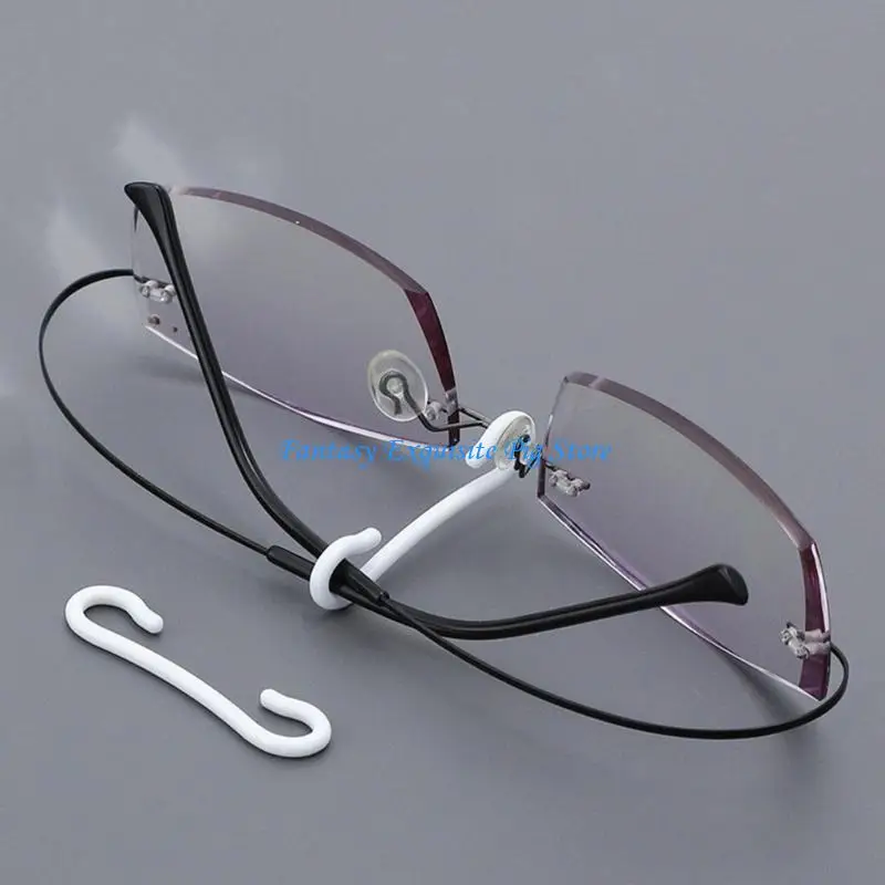 

Pack Of 10 Plastic Eyeglass Holder Hooks For Secure Storage And Organization