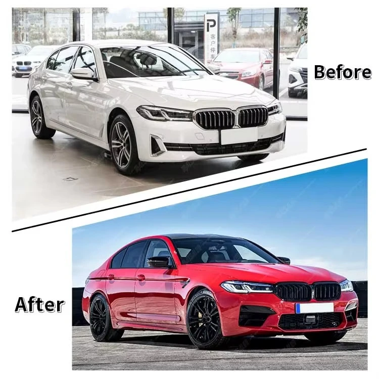 High Quality Body Kit for BMW G30 LCI Upgrade to M5 Wide Body Kit with Front Bumper Rear Bumper Fender