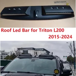 Car Accessories Roof Led bar For Mistubishi Triton L200 2015-2024 Roof Rack Led Lights Led Bars Car Parts