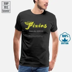 T Shirt Home 2024 New Brand Tee Cotton Clothes New Men'S Pixies Rock Band Bodybuilding T Shirt Print Tee Shirt Men Short Sleeve