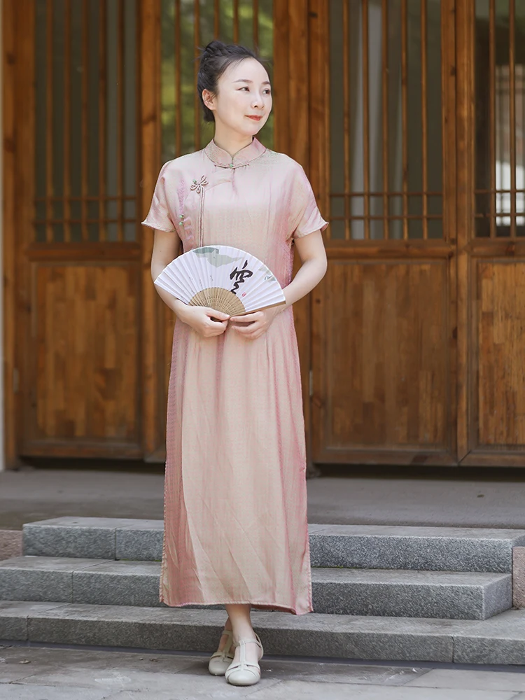 

Новая улучшенная версия китайского стиля ретро: летний женский топ с эффектом утягивания талии и коррекции фигуры, в художественном стиле.