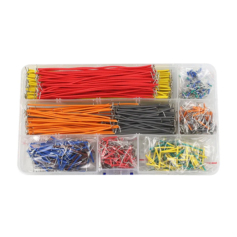 New 840pcs Boxed Jumpers 14 Kinds Of Length Breadboard Special Wire Connecting Wire Jumper Wire PCB Breadboard Jumper Cable