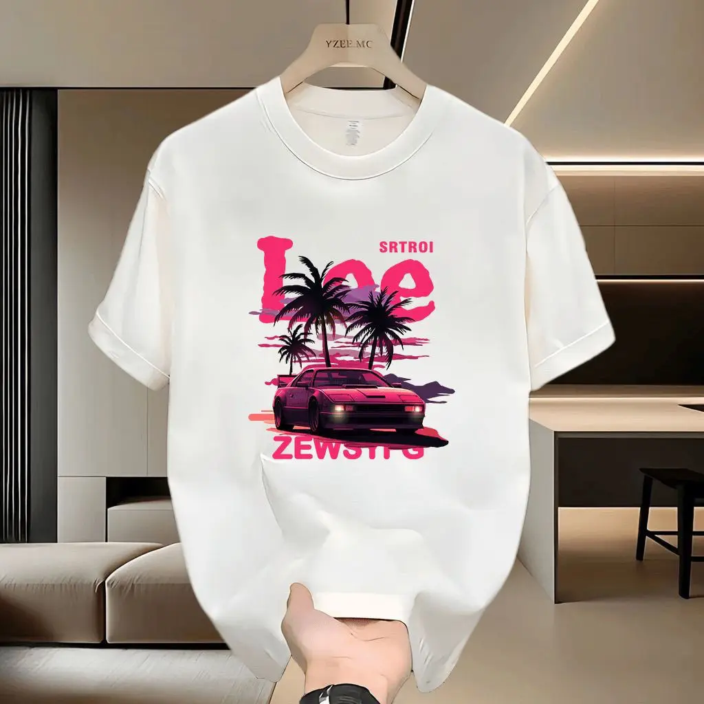 الرجال والنساء جولة الرقبة قصيرة الأكمام تي شيرت أزياء الكورية نمط العلامة التجارية عارضة مطبوعة المحملة ل قمصان الصيف رياضة الجرافيك المحملة