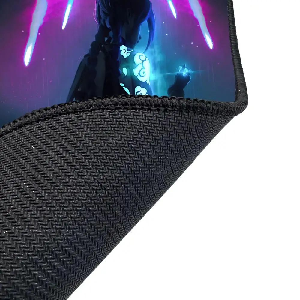 Mouse Pad Laptop Colorful Graffiti Keyboard Pad Computer League of Legends Arcane Desk Mat PC Anime Girl Mousepad Jinx Table Mat