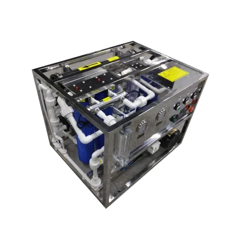 Household and commercial fully automated reverse osmosis water purification systems