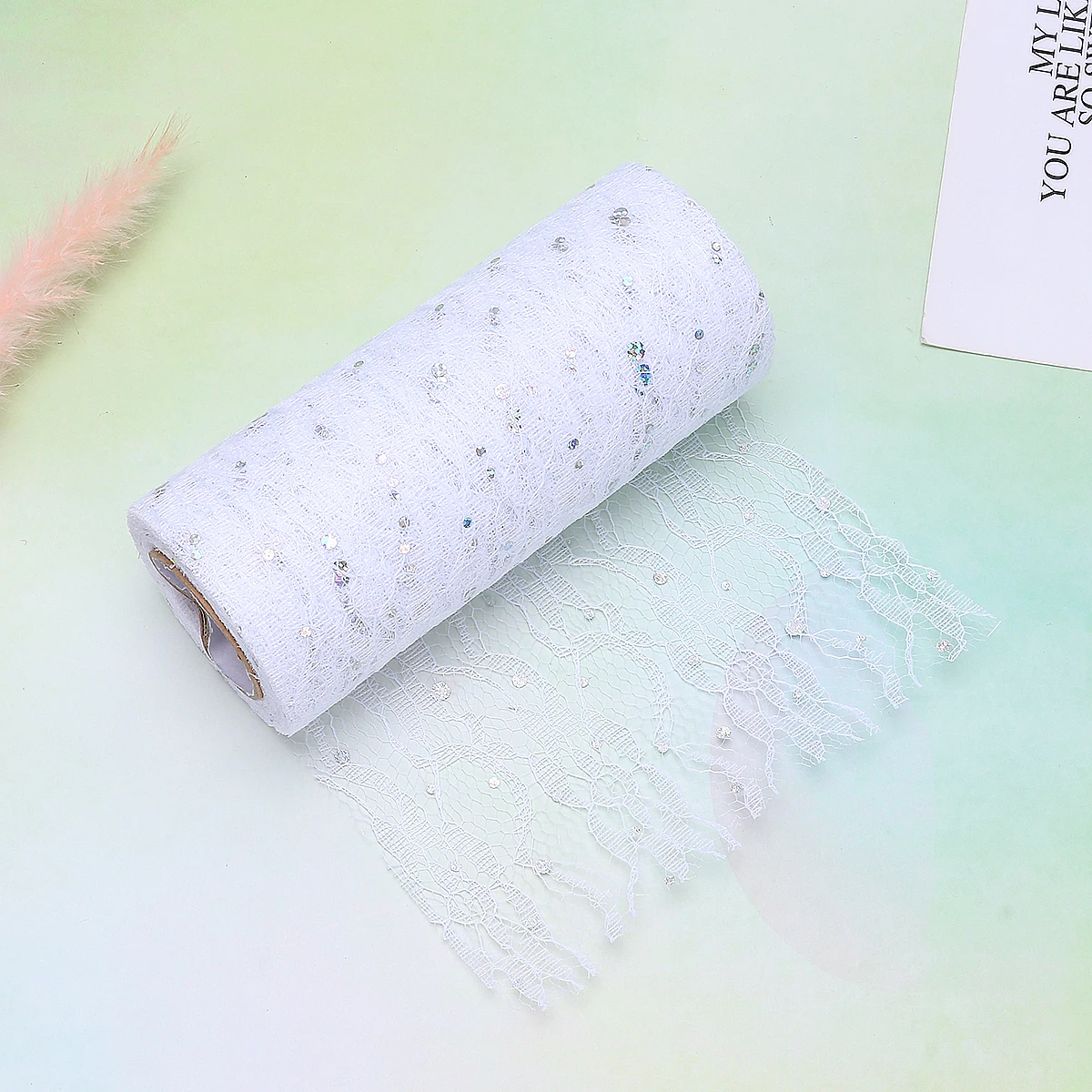 

15cm Tulle Rolls for Decoration Gift Wrap Wedding Party Celebrations Graduation Banquets Event Decorations Premium Material