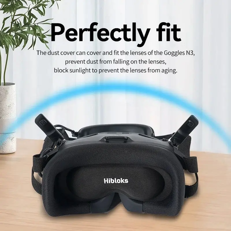 1/2pcs Hibloks for DJI Neo Neo2 Goggles N3 for Avata 2 N3 Sponge Eye Mask Dustproof Sunshade Lens Protection Cover Anti-Scratch