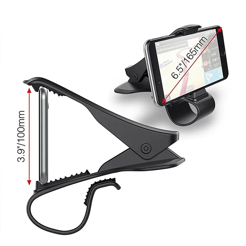 

Universal Car Mobile Phone Holder Easy Clip Mount Stand Panel Multi-Functional Universal Dashboard GPS Navigation Bracket Holder