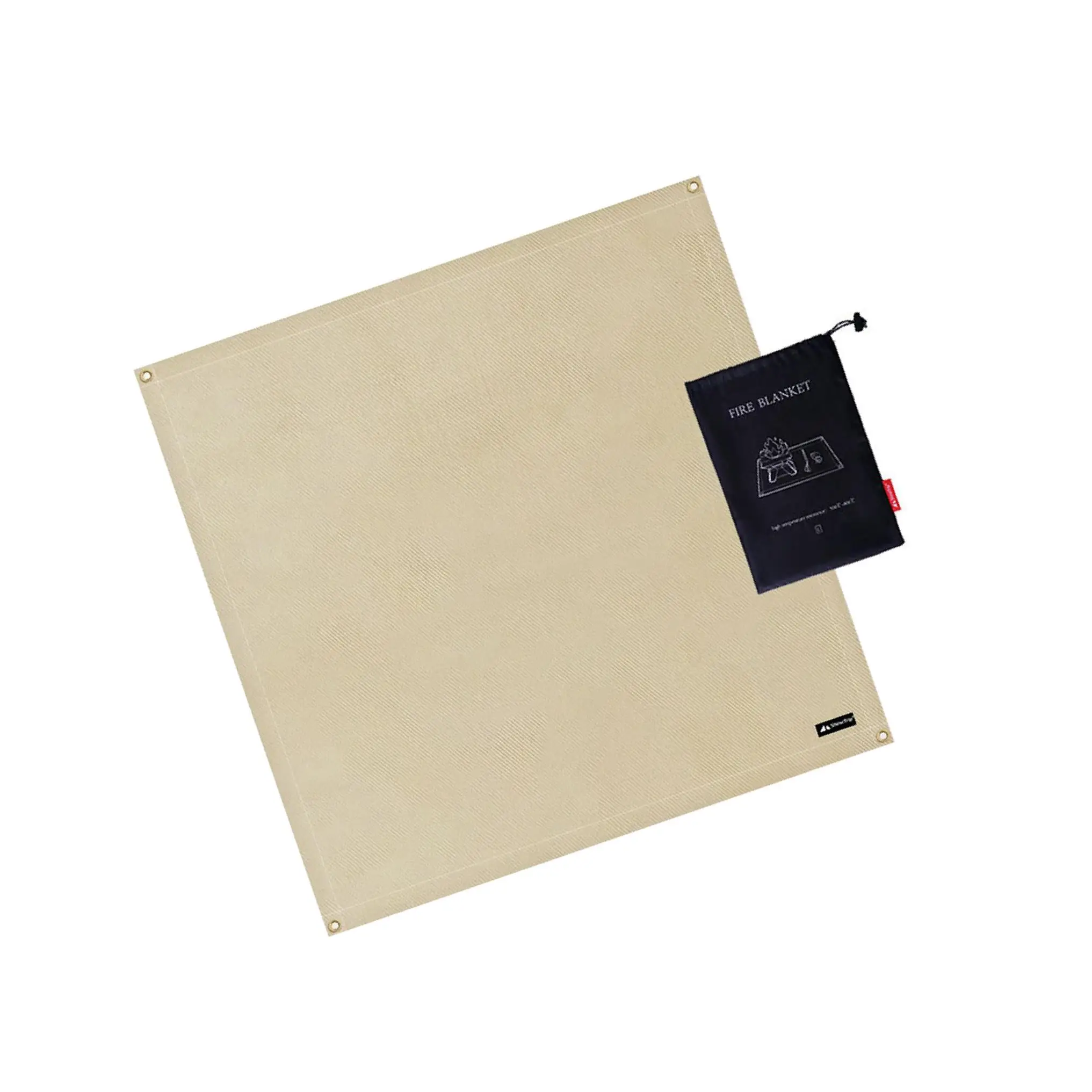 

Огнестойкое тканевое одеяло для кемпинга на открытом воздухе, коврик для барбекю, защита для двора, лужайки 80x80 см