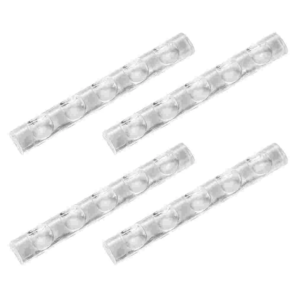 

4 Pcs Manicure Tools Nail Pen Holder Holders Painting Brush Rack Acrylic Drawing