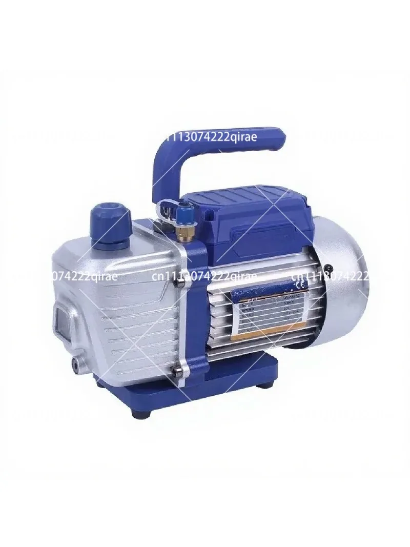 1.5L Mini Variable Frequency Vacuum Pump High Vacuum Air Conditioner Refrigerator Repair Tool with Refrigerant Pressure Gauge