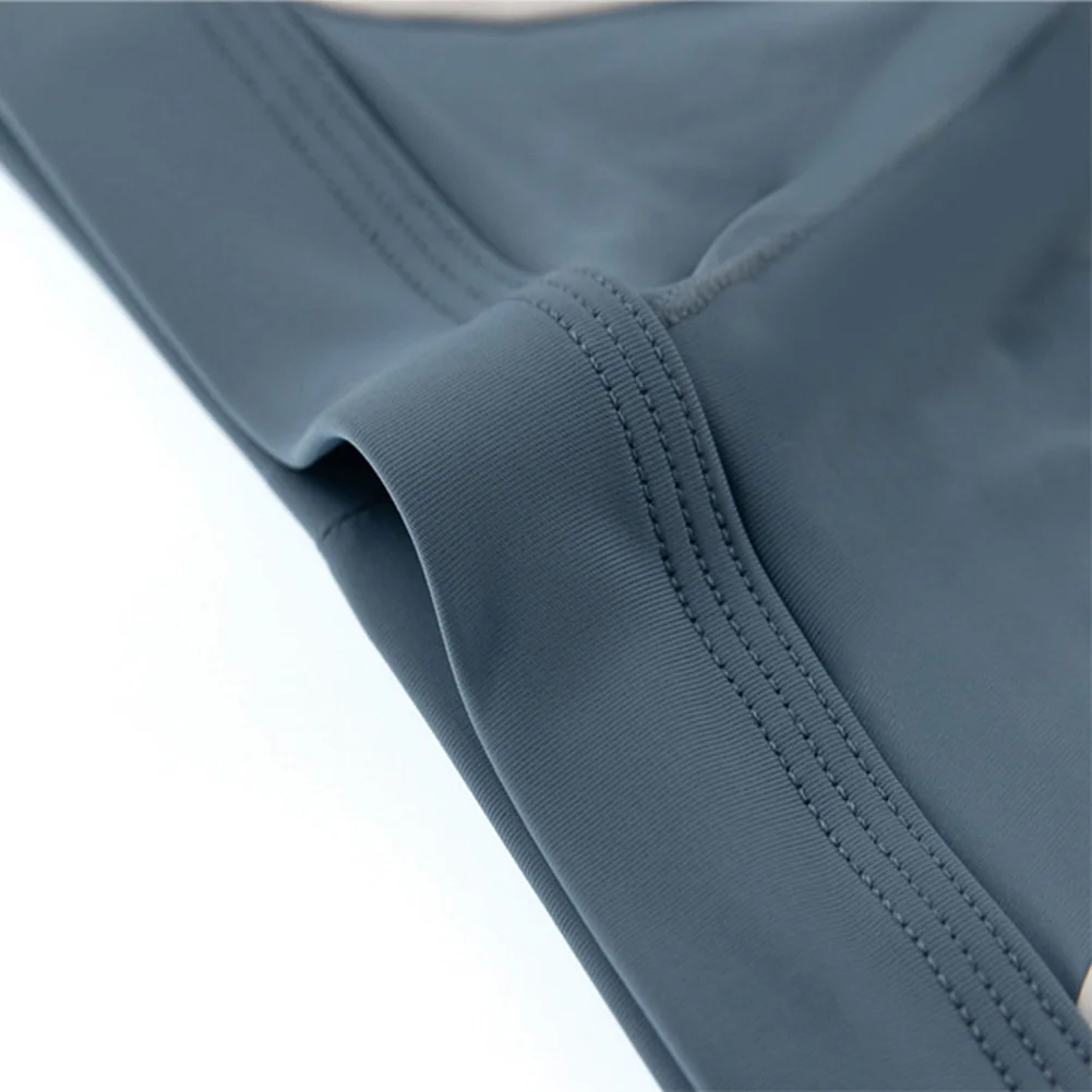 Sous-vêtements élégants et confortables pour hommes, sous-vêtements réguliers, Sexy, légèrement extensibles, couleur unie, en soie glacée, en Nylon, nouvelle collection