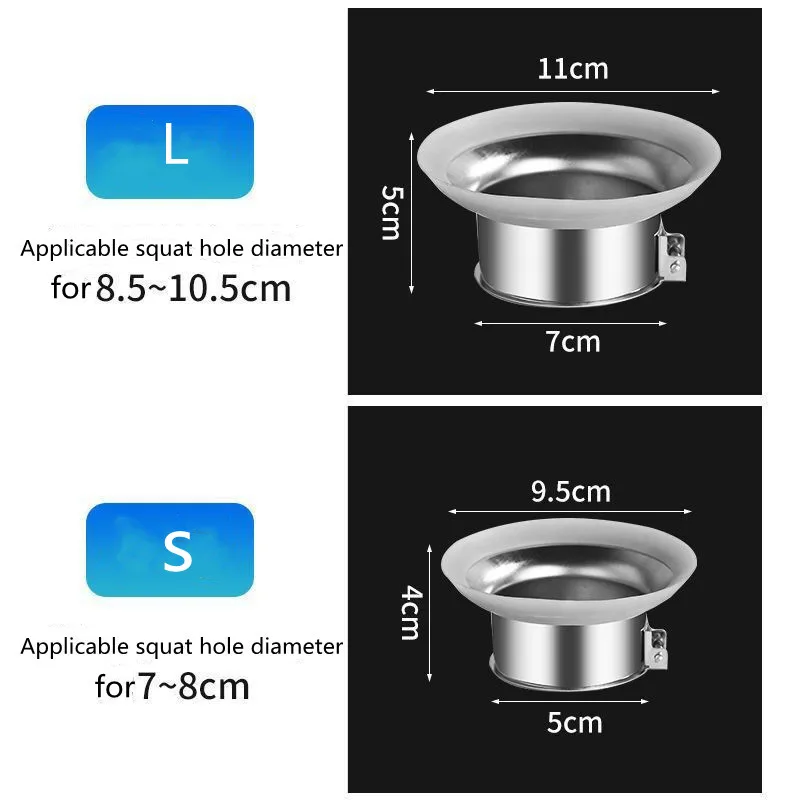 Bouchon Anti-odeur pour toilettes, en acier inoxydable, couvercle Anti-blocage pour baignoire, accessoires de salle de bains