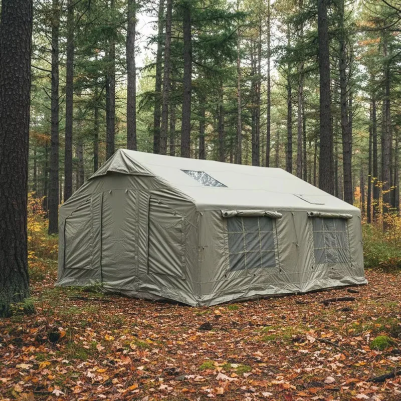 Large 8.0 and 13.68 Spring Seasons 4/6/8 Waterproof Inflatable Outdoor Camping Air Tent with Carry Bag for Outdoor Party