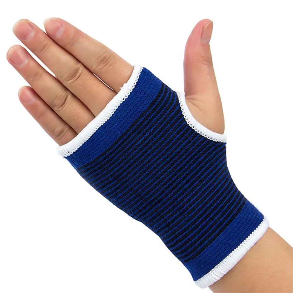 2Pcs/Pair Sports Wrist Hand Brace Gym Sports Support Wrist Gloves Hand Palm Gear Protector Carpal Tunnel Tendonitis Pain Relief