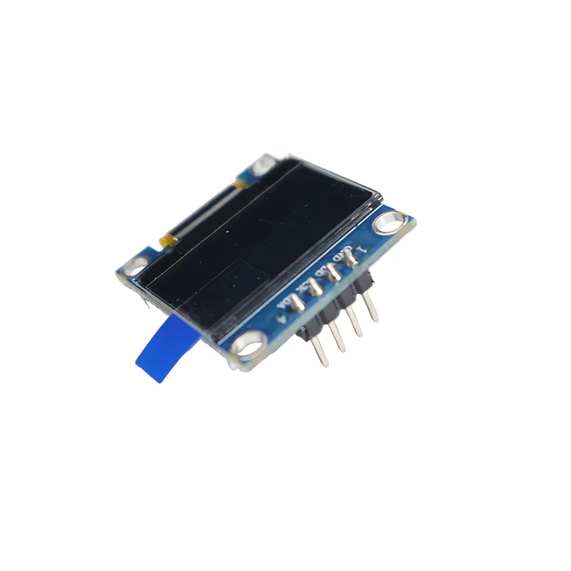 0.96 Inch Blue/White IIC OLED Display - 128x64 Pixels Arduino/RPi/ESP32 Compatible Low Power Compact for DIY & Embedded Projects