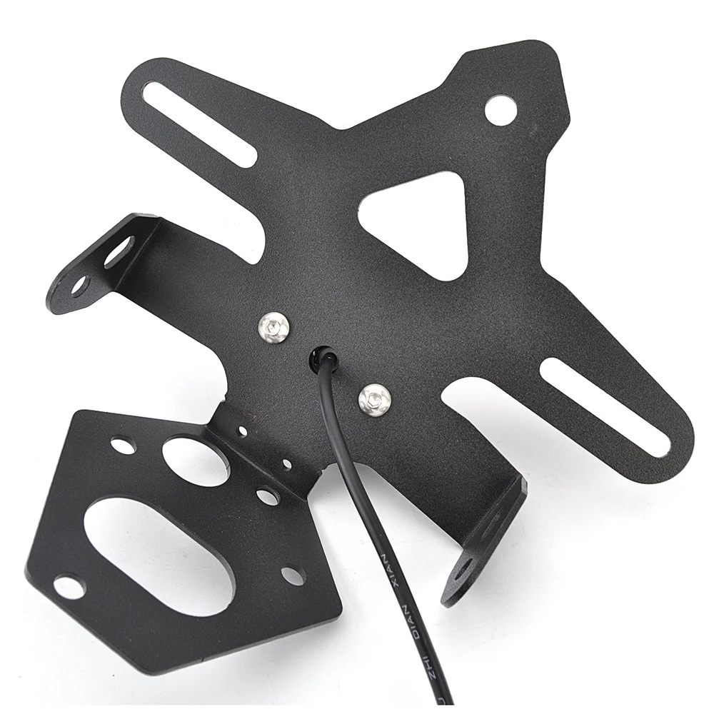 ل TR شارع الثلاثي 765 R/RS 2020 2021 2022 2023 2024 2025 دراجة نارية لوحة ترخيص قوس مع لوحة ضوء