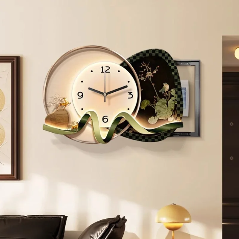 Creative meter box decorative painting new watch distribution box blocking switch box cover hanging painting