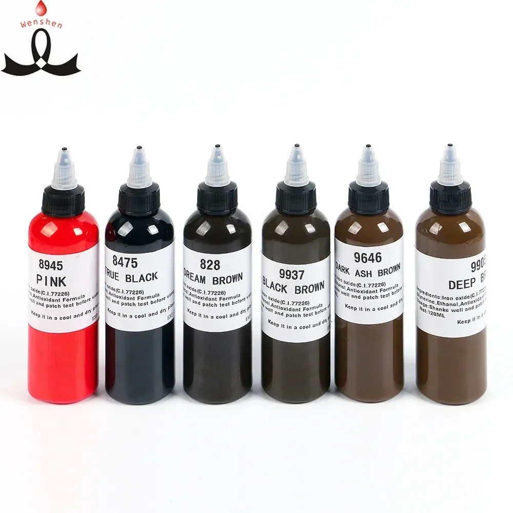 120ml best microblading pigment eyebrow tattoo permanent makeup micro color micropigmentation pigment ink factory private label