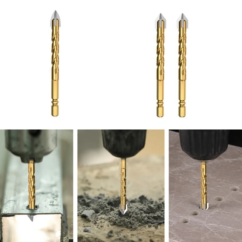 Mũi khoan 5/6/8/10/12 mm Mũi khoan thủy tinh Máy cắt gạch gốm Công cụ điện Mũi khoan Dropship