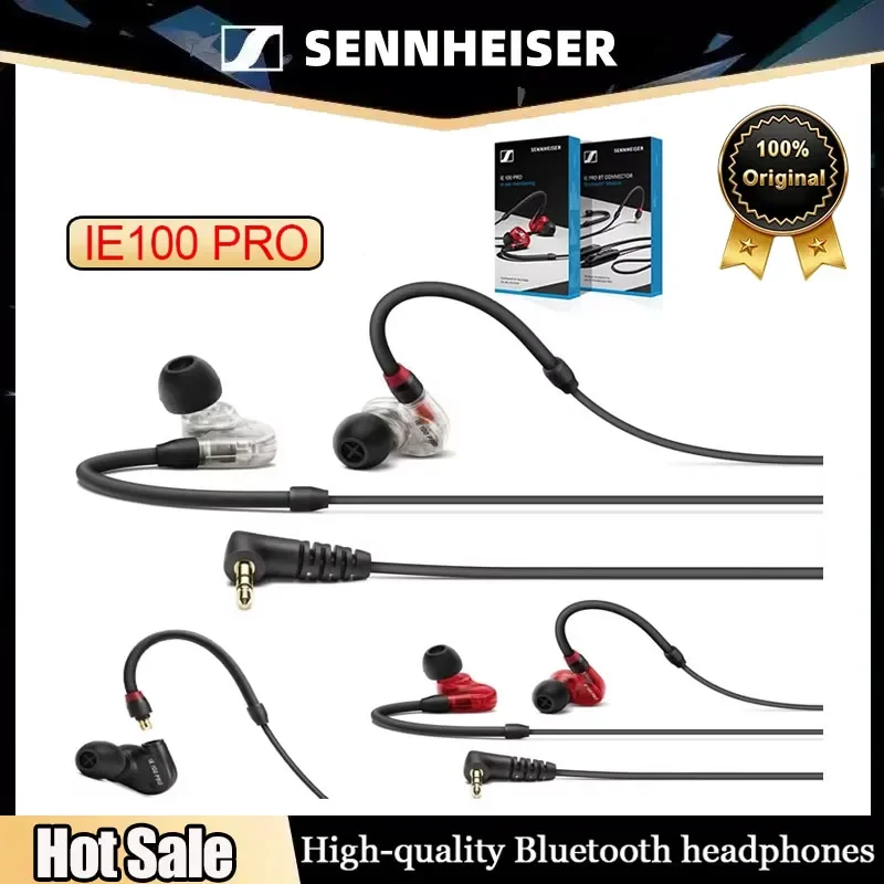 

Наушники Sennheiser IE 100 PRO: профессиональные внутриканальные проводные Hi-Fi наушники с шумоподавлением для прослушивания музыки и игр