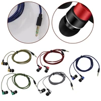 Écouteurs de sauna filaires intra-auriculaires, 2 boîtes de base, écouteurs stéréo basse, suppression du bruit mobile, superbe écouteur stéréo basse, 3.5mm 3