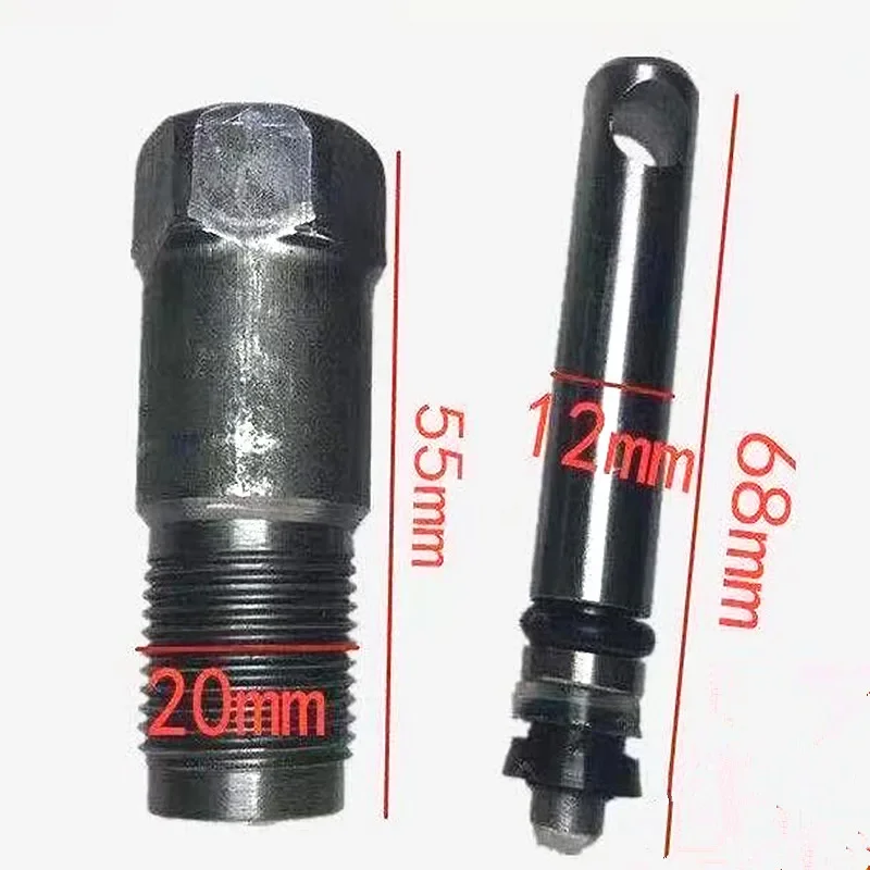 

1Set Auto jack Oil Pump Tool Hydraulic Vertical Small Cylinder Piston Plunger Double Seal 2-20T For Lift Car/ Hoist Machine