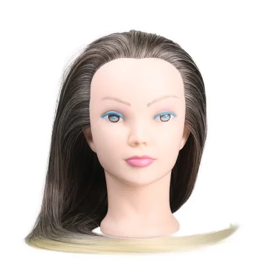 SHARONDS new colorful wig head doll disc haircut styling practice weaving model head haircut practice special head model