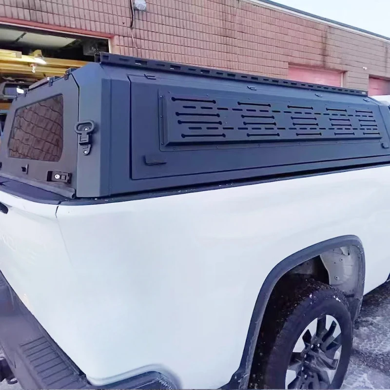 

High Quality Aluminum Alloy Split High Bed Cover for 8ft Long Bed Pickup Truck