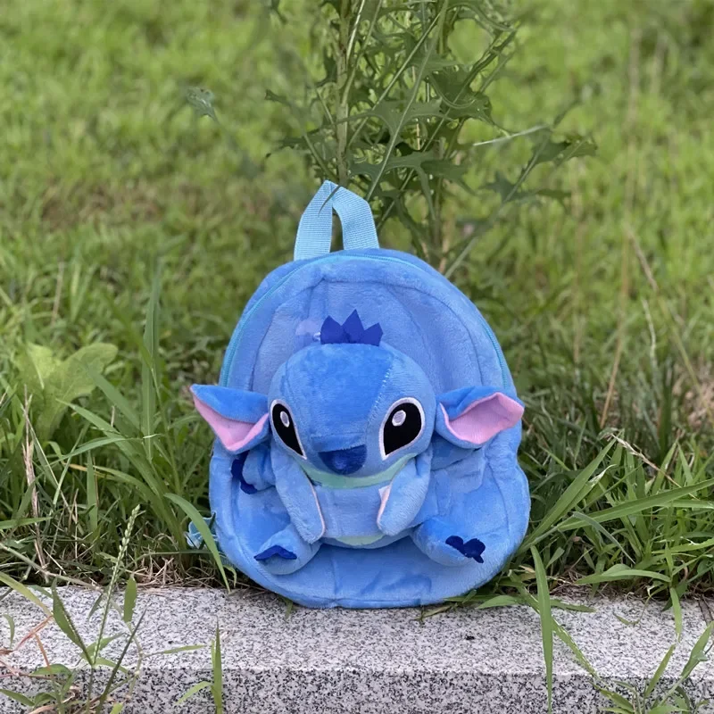 Disney Stich Rucksack Niedlichen Cartoon Jungen Mädchen Plüsch Puppe Rucksack Mode Lernen Liefert Satchel Plushie Urlaub Geschenke