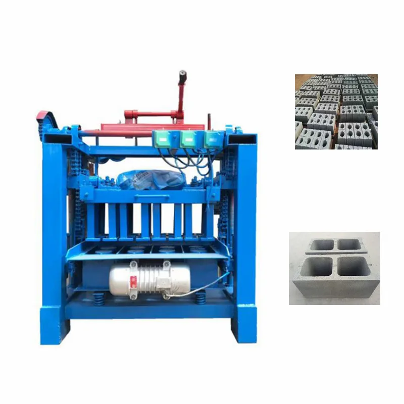 

Factory Sale Cheap Concrete Brick Making Machine/ Semi Automatic Block Hole Brick Making Machine