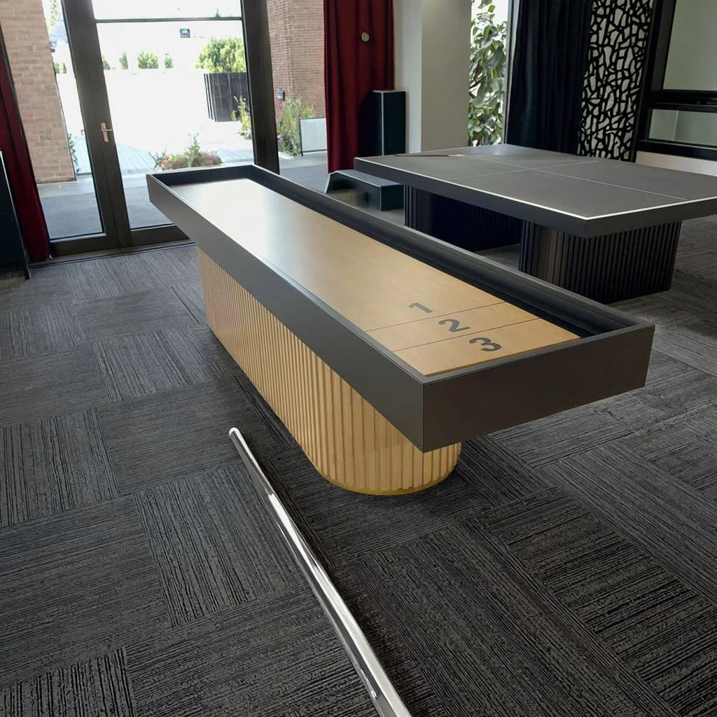 2026 Custom Professional High End Craft Solid Wood 9ft/12ft/14ft/16ft Shuffleboard Table Shuffleboardpromote sales