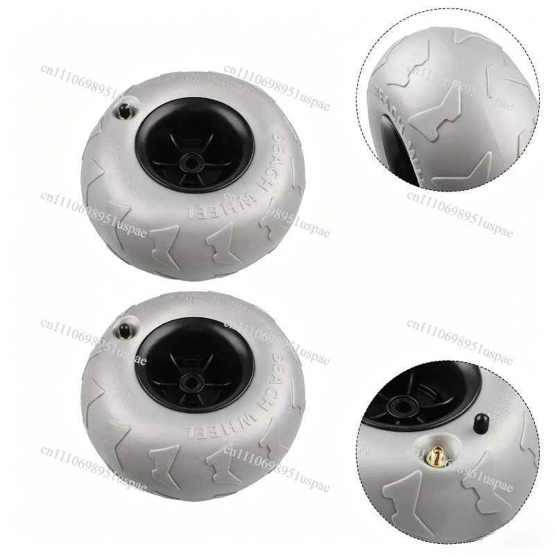 Hot Sales Beach Trolley Wheel Balloon Kayaking Camping Cart Wheel Tire Durability 205x115X12.5mm Replacement Supplies - view 6