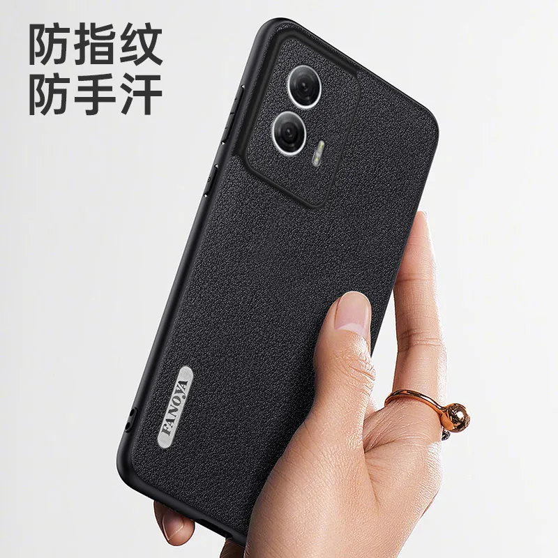 Advanced Skin Grafted Solid Color Case For Motorola Moto G84 G54 G14 Case Anti Fall and Shock-proof Back Cover