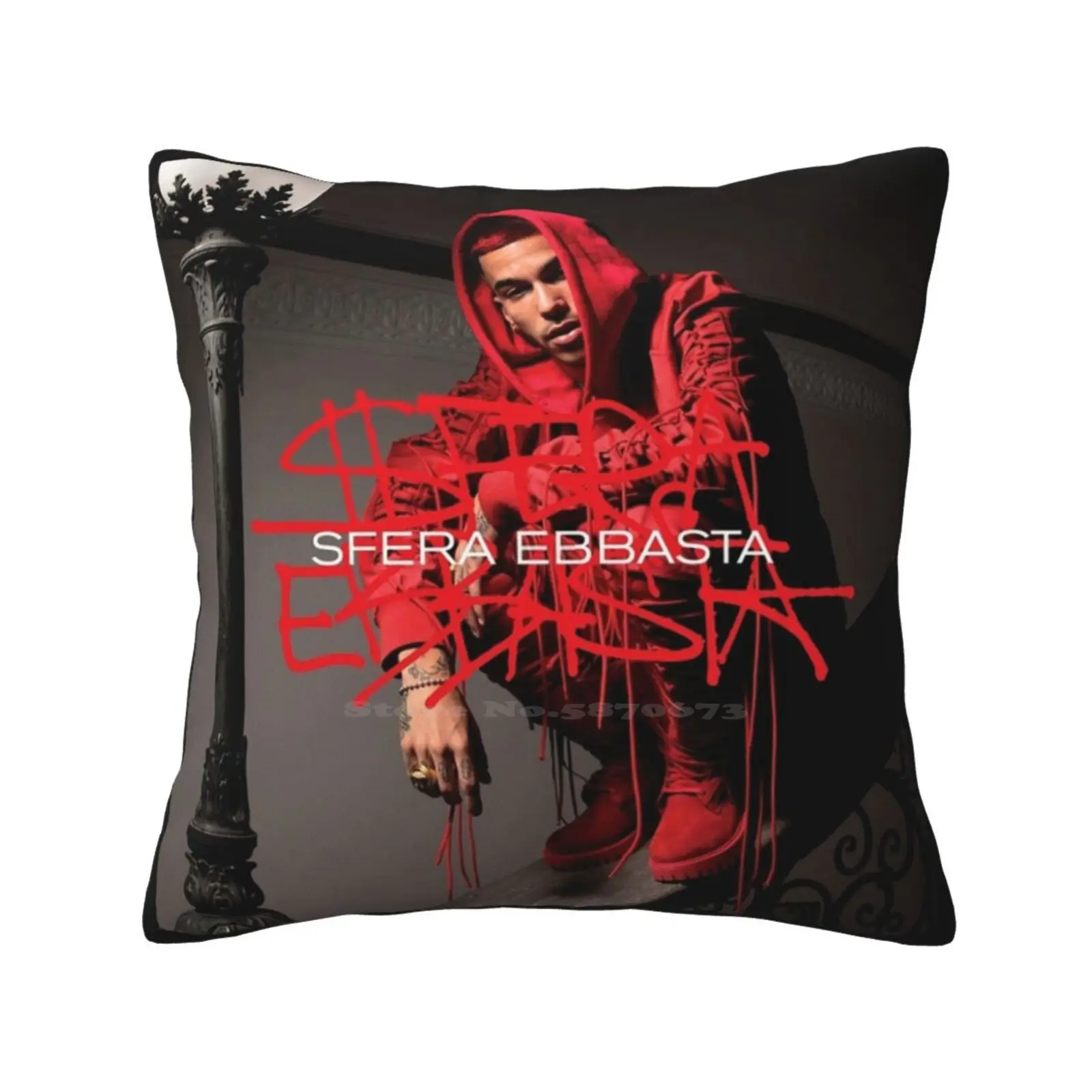 Sfera Rap Italiano Bedroom Office Hug Pillowcase Sfera Ebbasta Musica Rap Trap Italiano Italia Hip Hop Italian Rap Milan