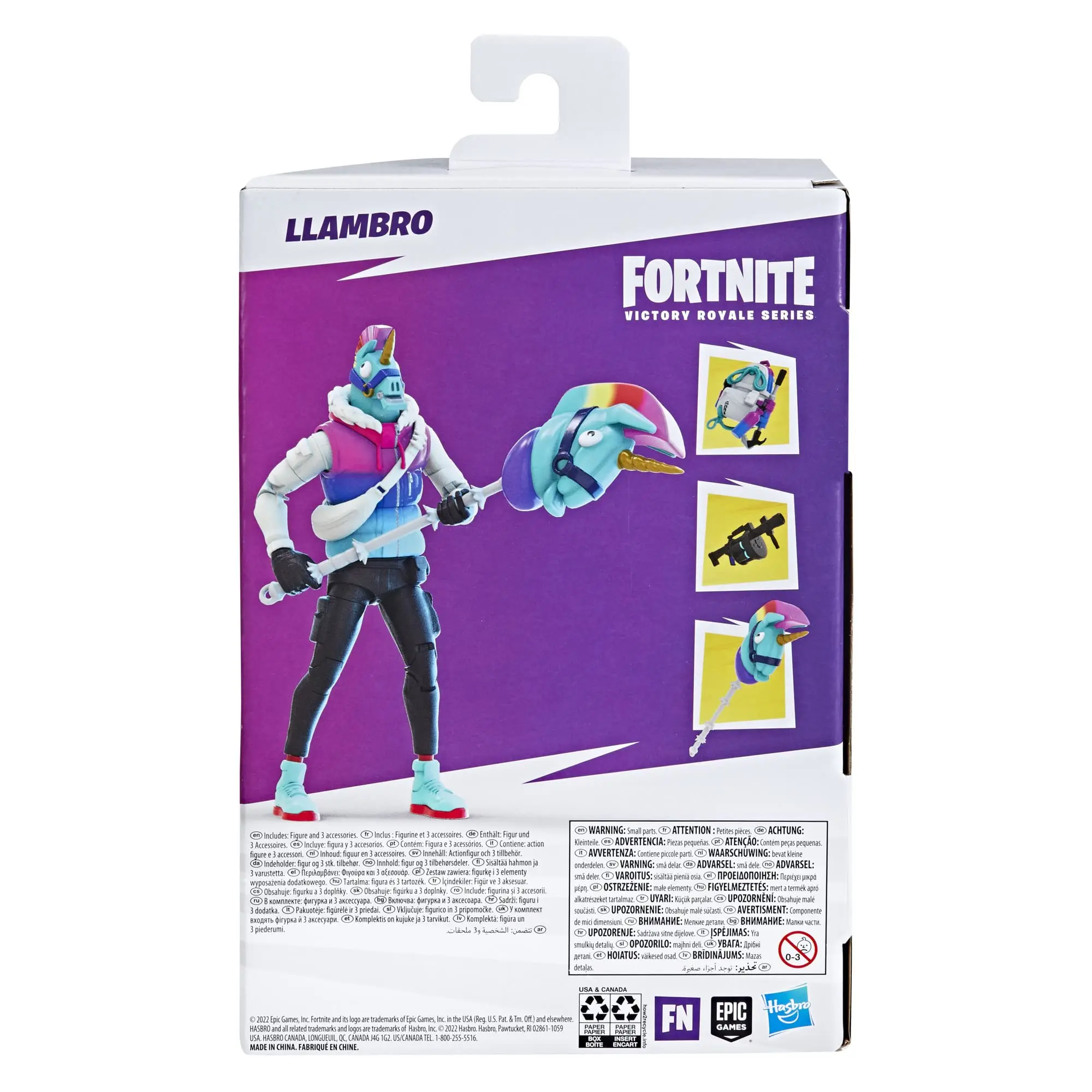 Hasbro FORTNITE Victory Royale z serii Llambro kolekcjonerska figurka z akcesoriami-w wieku 8 lat i więcej, 6-calowy F5709