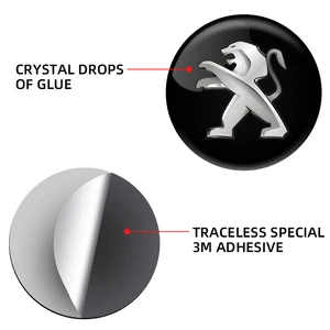 Auto-Türschlossstudien gegen Blockierung für Peugeot 107 208 3008 308 307 406 407 408 508 207 Automobilzubehör 8 Hauptaufkleber Peugeot 308 - №4