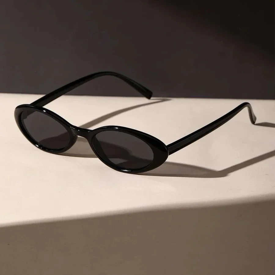 

Vintage Oval Sunglasses Luxury Brand Designer Small Oval Sun Glasses Retro Fashion Women Men Sun Glasses Oculus Eyewear